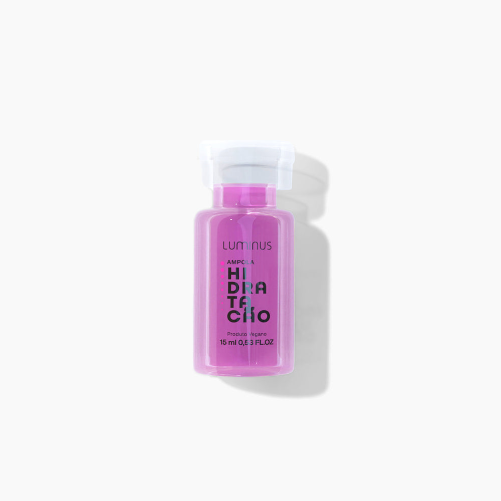 Ampola Hidratação, A ampola de hidratação para cabelo oferece um cuidado profundo e restaura a saúde do cabelo. Contém ingredientes naturais ricos em nutrientes, que proporcionam brilho e maciez, além de evitarem o ressecamento. Seu uso regular resulta em cabelos hidratados, saudáveis e com aparência revitalizada.. A Ampola Hidratação oferece hidratação intensiva e recupera o brilho dos seus cabelos. Ideal para tratar cabelos secos e devolver a vitalidade aos seus fios.