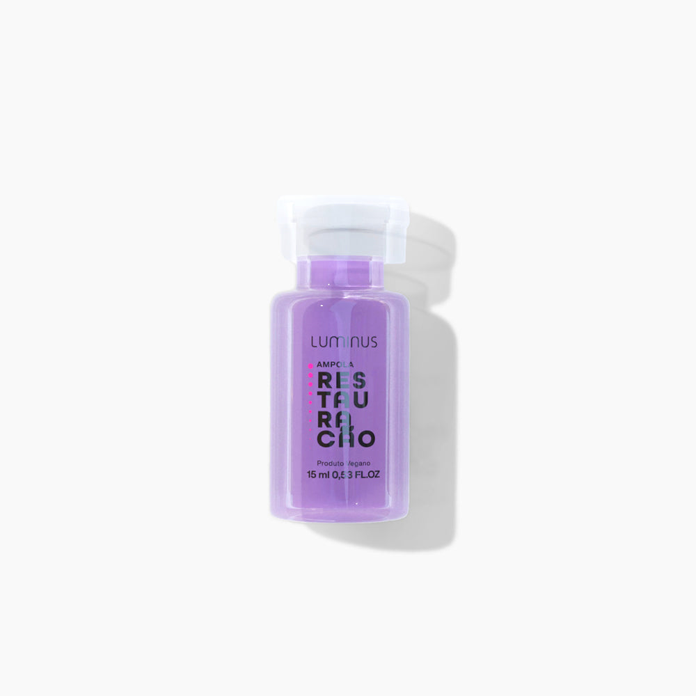 Ampola Restauração, A Ampola Restauração é a solução ideal para restaurar os fios danificados. Ela contém ingredientes naturais com potentes propriedades nutritivas que nutrem os fios de fora para dentro, deixando-os restaurados, saudáveis e com brilho.. A Ampola Restauração oferece um tratamento capilar intensivo, proporcionando reparação profunda e rápida aos cabelos danificados. Revitalize seus fios agora mesmo!