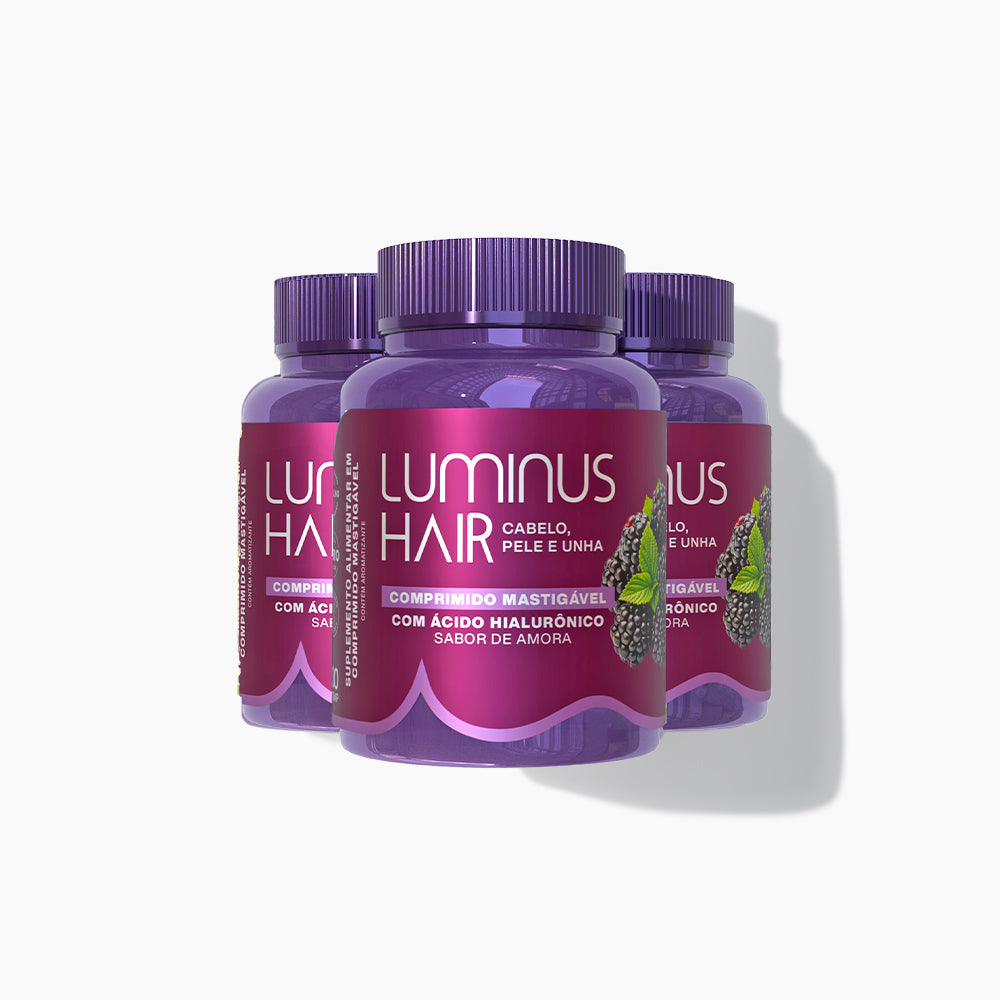 Luminus Hair Drops - Tratamento 3 meses