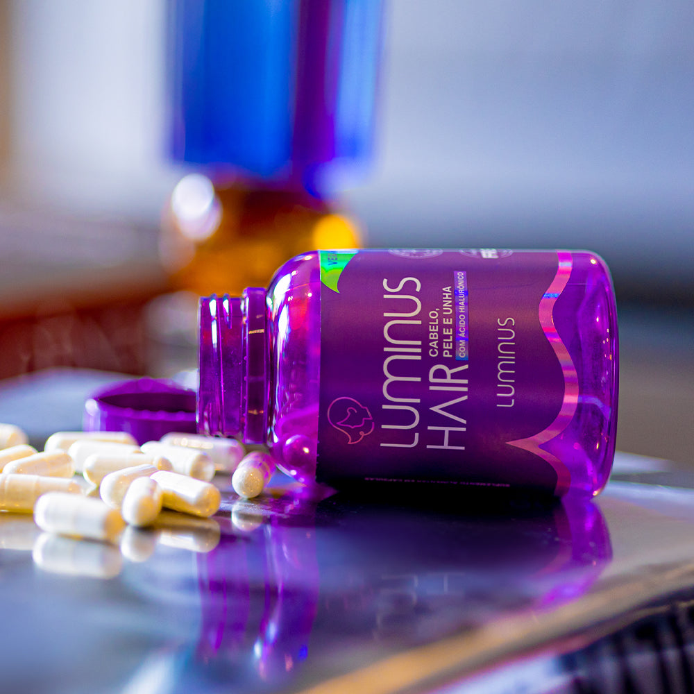 6 Luminus Hair Caps, A fórmula Luminus Hair nutre o cabelo na raiz para resultados transformadores. Você terá cabelos mais saudáveis, mais longos, com crescimento acelerado e queda reduzida.. A fórmula Luminus Hair nutre o cabelo na raiz para resultados transformadores. Você terá cabelos mais saudáveis, mais longos, com crescimento acelerado e queda reduzida.
