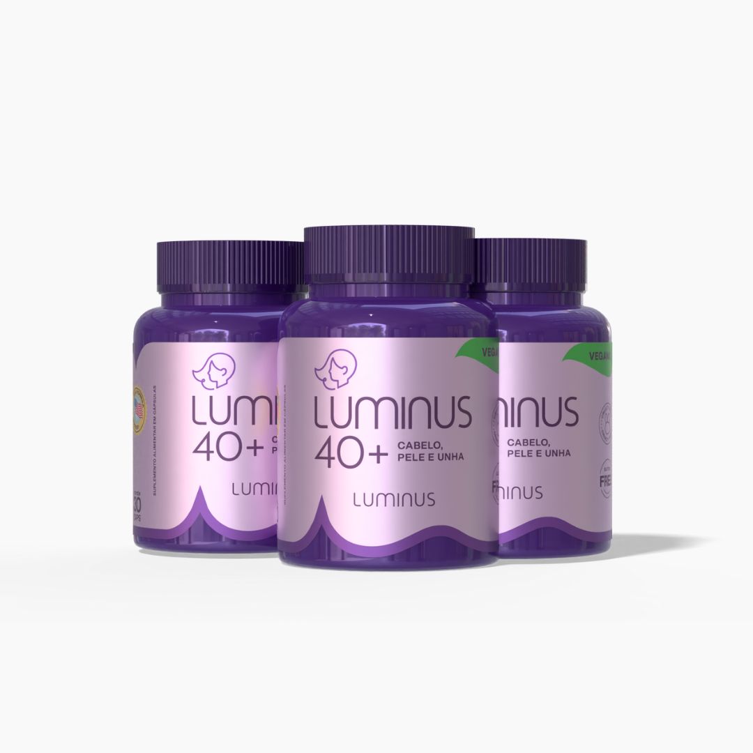 Luminus Hair 40+ - Tratamento 3 meses