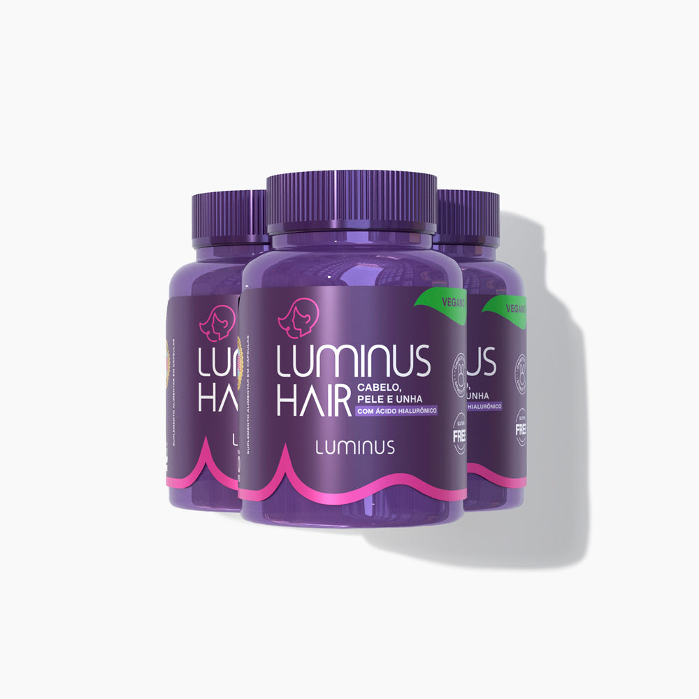  3 Luminus Hair Caps