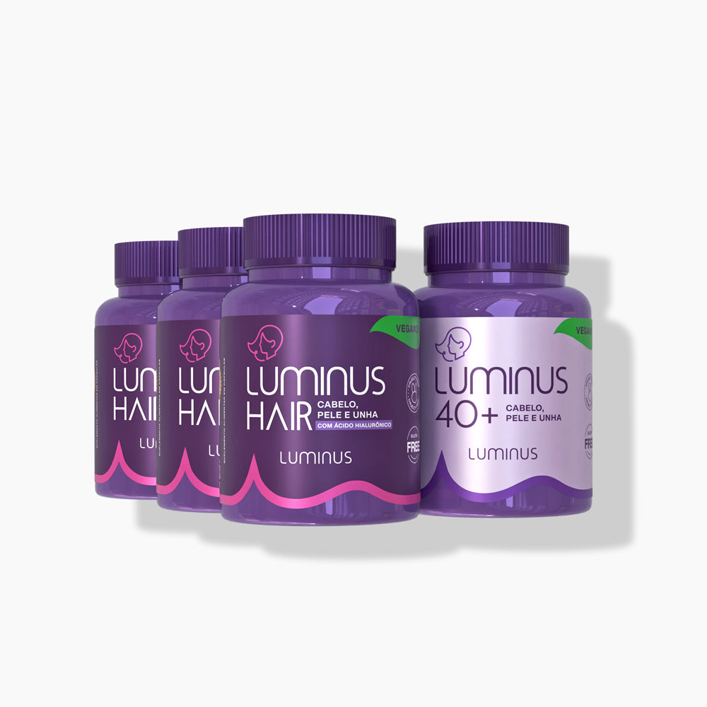  3 Luminus Hair Caps + 1 Luminus Hair 40+