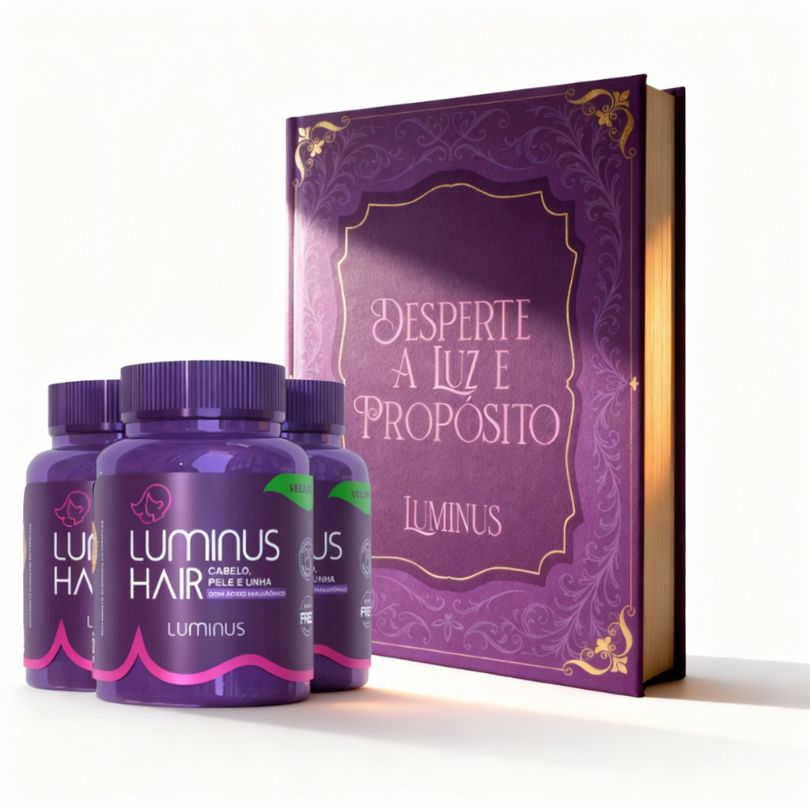 Luminus Hair 3 Potes + Terapia Capilar + Devocional