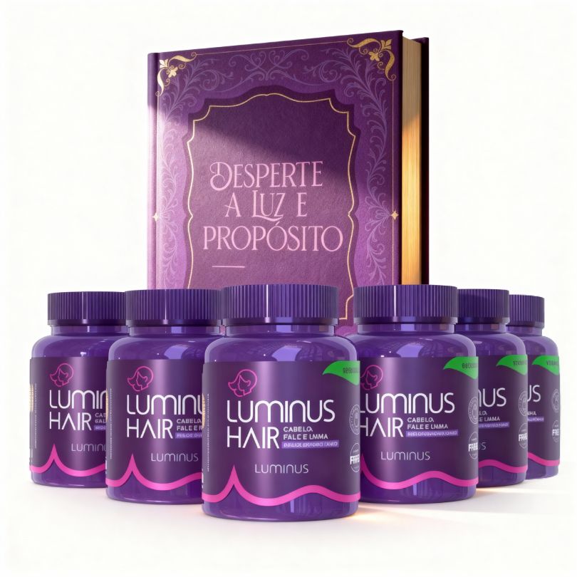 Luminus Hair 6 Potes + Terapia Capilar + Devocional