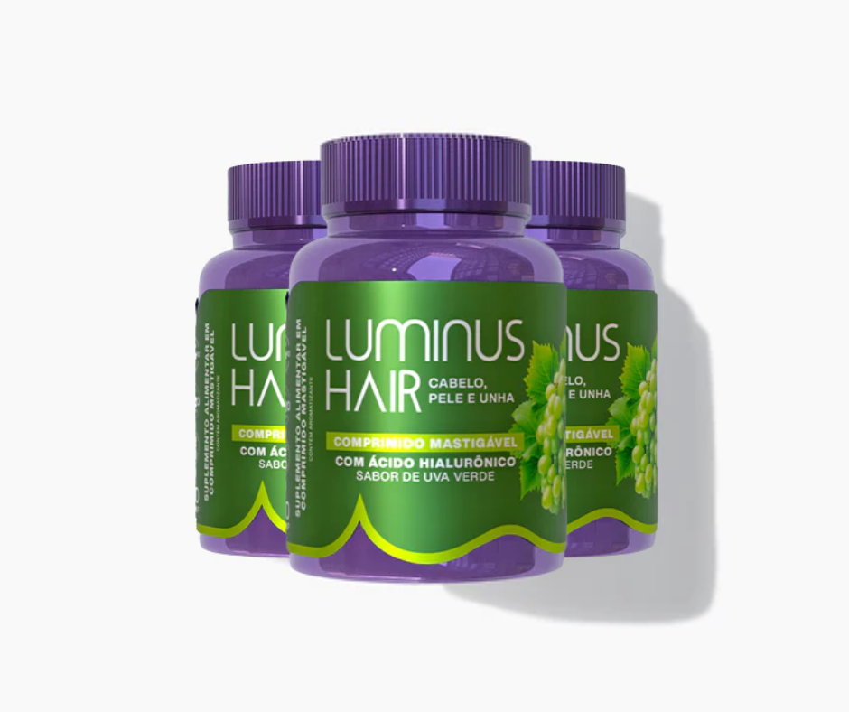 Luminus Hair Drops - Tratamento 3 meses